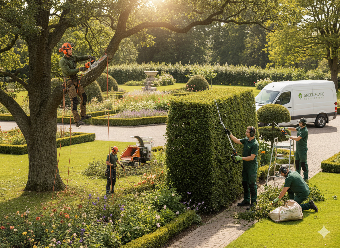 Professional tree trimming and pruning service