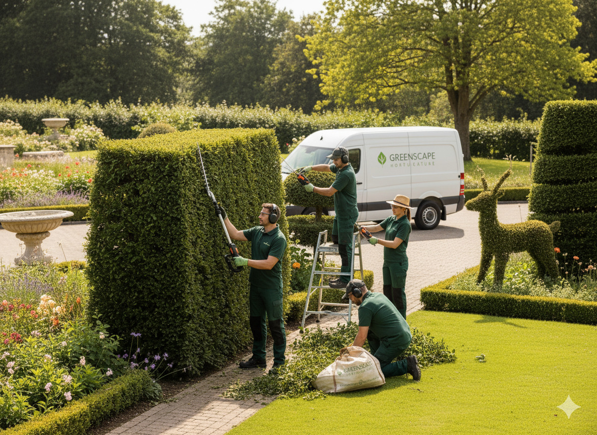 Shrub shaping and maintenance service